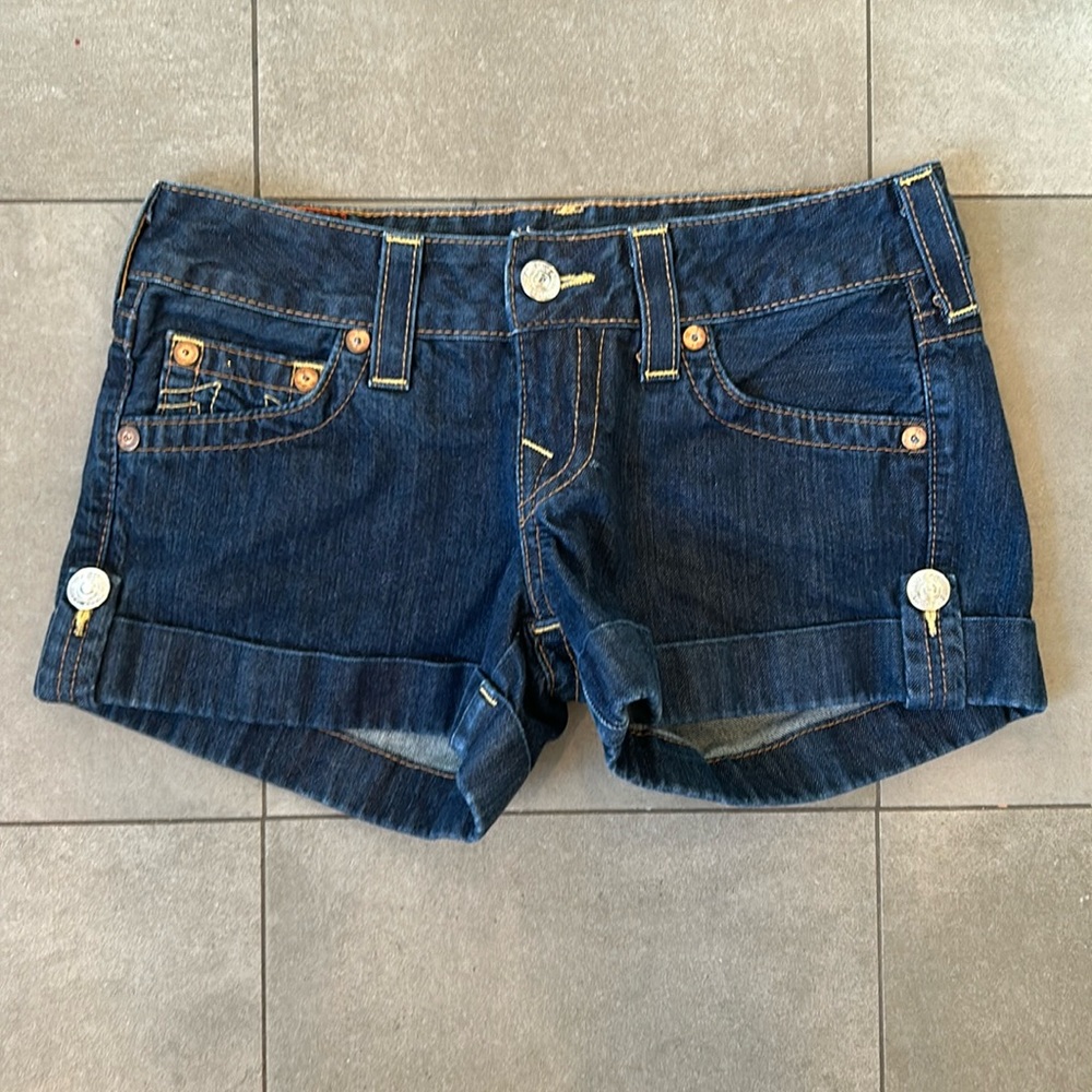 True Religion Jess Jean Shorts